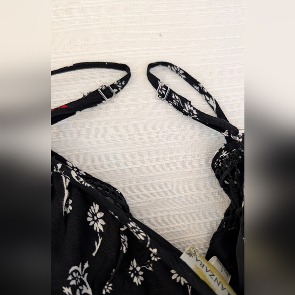 NWT Tanzara Floral Off-Shoulder Mini Dress -Womans Size L. - Picture 7 of 9